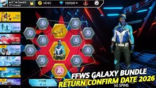Ffws Galaxy Bundle Return Confirm Date | Galaxy Bundle Return Kab Aayega | Golden Shade Bundle Event