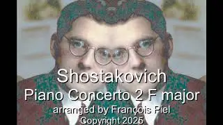 Shostakovich Piano Concerto no 2 F major arranged for VST plugins