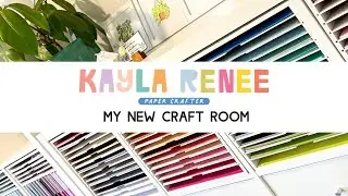 Come & See My New Craft Room #craftroomtour