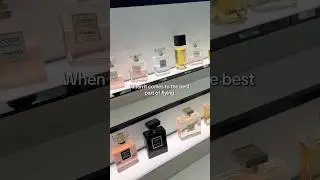 Best part of the airport: duty free ❤️ #airport #dutyfree #perfume #fragrance #shopping