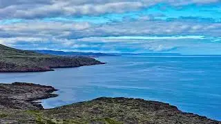 Timelapse. Баренцево море, Териберка, Россия. Barents Sea, Teriberka, Russia