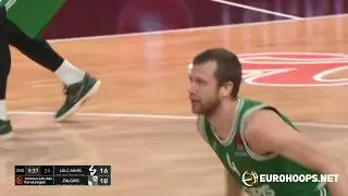 LDLC ASVEL Villeurbanne - Zalgiris Kaunas 74-79: Lukas Lekavicius (21 points)