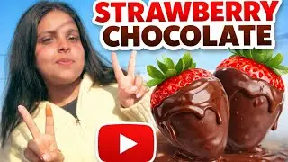 Aaj humne khai strawberry chocolate