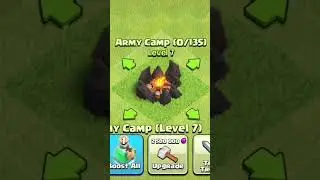 Army camp then vs now which one your favorite design #coc #armycamp #sunday