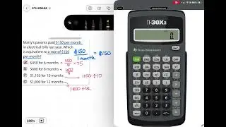 Understanding unit rate (6.AR.3.2) - 2