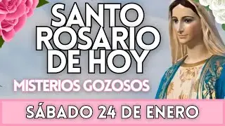 El Santo Rosario De Hoy, Misterios Gozosos, Sábado 24 de Enero