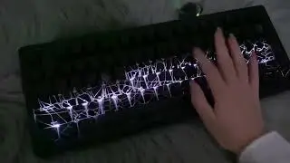 Black spider web keyboard timeless classic!!⚡️☠️ 🏴&zwj;☠️🎮#keyboard #fyp #zornher #foryou #pc #pcgame 