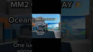 Murder Mystery 2 Giveaway #mm2 #mm2giveaway #roblox #robloxgiveaway #giveaway
