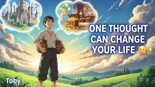 🌟 One Thought Can Change Your Life | Moral Story of Toby | AI Animated Story | #motivational 