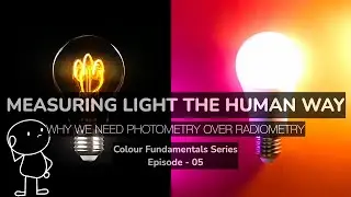 Measuring Light the Human Way - Why we need Photometry Over Radiometry