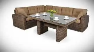 Narożnik z technorattanu Malibu - Focus Garden - Meblobranie.pl