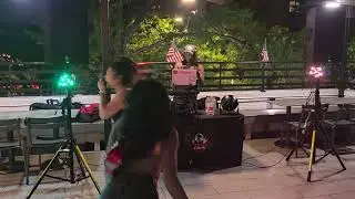 DJ live every Friday at Dudley's Sport and Ale, Arlington Virginia. Biggest rooftop in Virginia.
