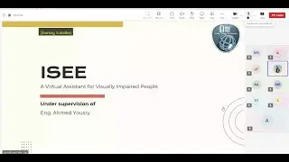 Graduation project [6] : A Virtual Assistant for Visually impaired people.
