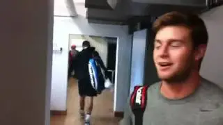 Backstage mit Christopher Kas - Ryan Harrison