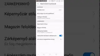 Huawei Mate 10 Pro Always On Display bekapcsol&aacute;sa