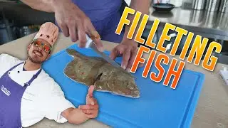 Best Way To Fillet Your Fish! Flat Fish Cutting Skills