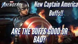 Marvels Avengers-Testing Captain Americas Buffs!! Did The Buffs Do Anything?