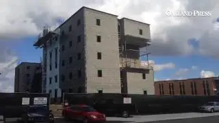 Progress on new OU student housing.