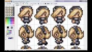 Spriting Demonstration- Overworld Luna (p3)