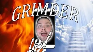 GRIMDER (Itch.io Game) Gameplay - LETS PLAY VIDEO - JarRed Gaming