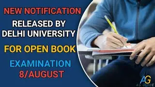 DU OPEN BOOK EXAMS NEW UPDATE, OBE MODE NEW OFFICIAL NOTICE BY DU, FOR REGULAR/SOL/NCWEB STUDENTS