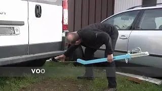 Duw sleepstang voor garagebedrijven