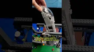 Lego Spaceship Launch Tower #lego #legospaceship #legostopmotion