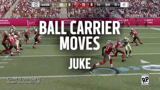 Madden 17 Actual Gameplay - Ball Carrier Juke