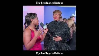 Milauna Jackson with The Los Angeles Tribune at the 56th Annual NAACP Image Awards   widescreen