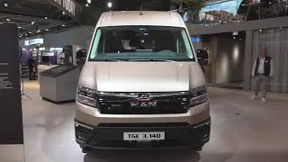 MAN TGE 3.140 4x2F SB Panel Van (2025) Exterior and Interior