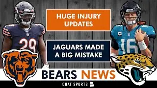 ОГРОМНЫЕ новости о травмах Bears. Тевен Дженкинс и Тайрик Стивенсон + Jaguars совершили ОГРОМНУЮ ошибку!