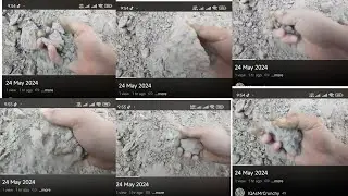 Pure Mud Texture Relaxation Sounds - ASMR Mud Touching for Instant Calm #asmr #satisfying #2024