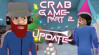 SANTA BLEW UP !!! Funny HOT MICS! CRAB GAME! CRAB GAME CHRISTMAS update!
