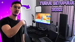 🤩 TURUL SETUP-ului MEU de GAMING + STREAMING pentru 2022