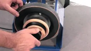 Profilierte Lederabziehscheibe LA-120