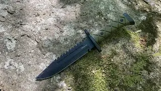 Leopcito tactical fixed blade Rambo style knife/bayonet review