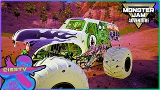 Monster Jam БЕЗУМНОЕ стелс-приключение | ГРЕЙВ-ДИГГЕР пробирается мимо банды EL TORO LOCO | Steel...