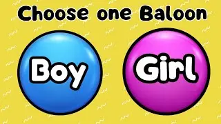 🎈 Choose Your Balloon & Reveal a Surprise! 🎁✨ | Fun Challenge! 🎯