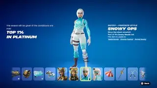 Как получить скин Snowy Ops БЕСПЛАТНО прямо сейчас в Fortnite! (Разблокируйте скин в стиле LEGO S...
