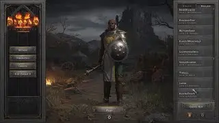 Diablo II Resurrected in 2024 Holy Fire Zealot Paladin Normal Act 1 Blood Raven Quest