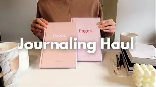 Journaling Haul | New Journals, Pens, Stationery | How to Change a Pen's Ink Cartridge