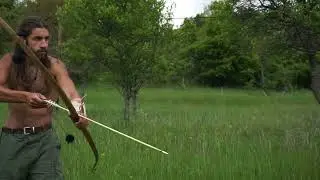 Primitive Ash Recurve Bow