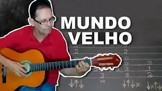INTRODUÇÃO DA MÚSICA MUNDO VELHO - Tião Carreiro & Pardinho | AULA DE VIOLÃO