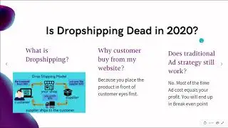Dropshipping In 2020 - Module 1 -  Is Dropshipping Dead in 2020?