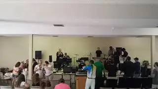 Me doing worship. Dominick Totta and others @ an event in Independence, MO
