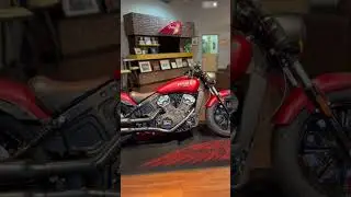 2023 Indian Scout Bobber Ruby Smoke