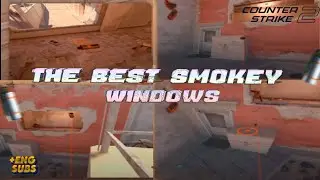 TOP SMOKS IN WINDOW CS2 MIRAGE! АКТУАЛЬНЫЕ СМОКИ В ОКНО НА МИРАЖЕ В КС2! (+ENG SUBS)