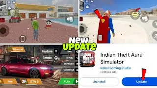 New Superman Powers🦸&zwj;♂️ + New Winter Update ⛄ in Indian Theft Aura Simulator 🤩