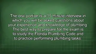 Florida Master Plumber Exam Guide and Tips