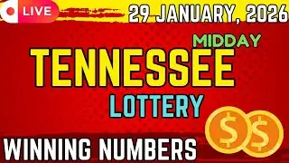Tennessee Midday Lottery Results For - 29 Jan, 2026 - Cash 3 - Cash 4 - Powerball - Mega Millions